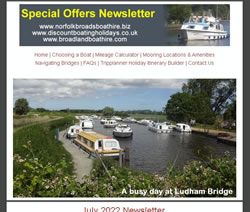 January 2022 Newsletter screenshot